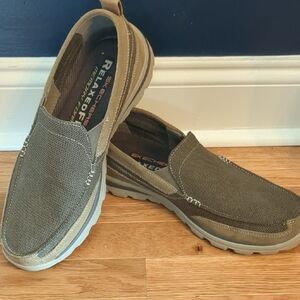 Skechers Men's Relaxed Fit Superior Milford Casual Slip-On shoes.